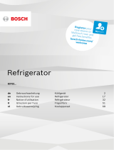 Bosch KIF81PF30 Kühlschrank Bedienungsanleitung