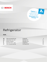 Bosch Built-under larder fridge Bedienungsanleitung