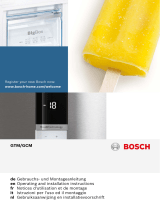 Bosch Chest Freezer Bedienungsanleitung