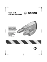 Bosch GSH 11 E Bedienungsanleitung