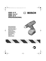 Bosch GSR 14,4 V Bedienungsanleitung