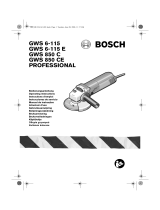 Bosch GWS 850 C Professional Bedienungsanleitung