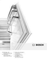 Bosch Side-by-side fridge-freezer Bedienungsanleitung