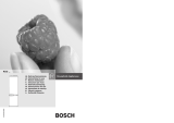 Bosch KGU36110/01 Bedienungsanleitung