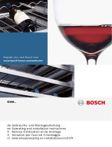 Bosch Refrigerators free-standing Bedienungsanleitung