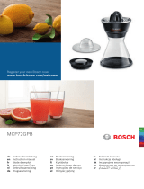 Bosch MCP72GMB/01 Benutzerhandbuch