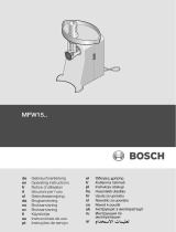 Bosch MFW1550/02 Benutzerhandbuch