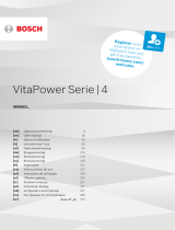 Bosch VitaPower MMB63 Serie Bedienungsanleitung
