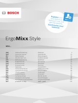 Bosch ErgoMixx Style MS6 Serie Bedienungsanleitung