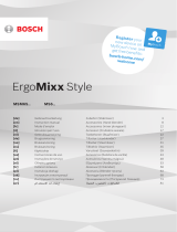 Bosch ErgoMixx Style MS6 Serie Bedienungsanleitung