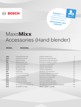 Bosch MaxoMixx MS8CM6 Serie Bedienungsanleitung