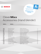 Bosch CleverMixx MSM1 Serie Bedienungsanleitung