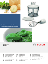 Bosch MSM2620A/01 Bedienungsanleitung