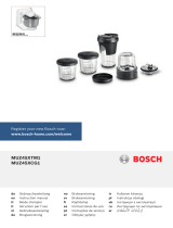 Bosch MUZ45XTM1 Benutzerhandbuch