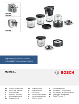 Bosch MUM50136 Bedienungsanleitung