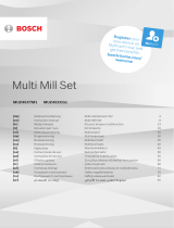 Bosch MUM5 Serie Bedienungsanleitung