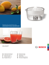Bosch MUZ6ZP1(00) Benutzerhandbuch