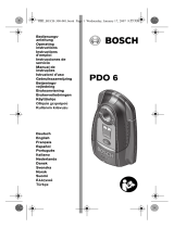 Bosch PDO 6 Bedienungsanleitung