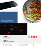 Bosch PKE611FN1E, 4 foyers Benutzerhandbuch