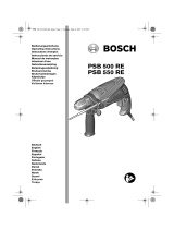 Bosch PSB 500 RE Bedienungsanleitung