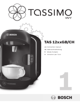 Bosch Tassimo by Vivy Pod Coffee Machine Benutzerhandbuch