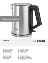 Bosch TWK 7101 2200W Stainless Steel Electric Kettle Benutzerhandbuch