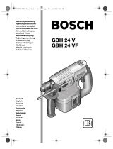 Bosch Power Tools GBH 24 V Benutzerhandbuch