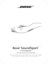 Bose soundsport in-ear headphones-ios models Bedienungsanleitung