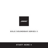 Bose Solo Soundbar Series II Benutzerhandbuch