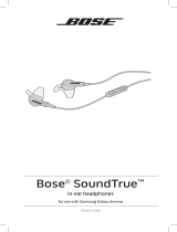 Bose SoundTrue in-ear Benutzerhandbuch