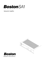 Boston SA1 Benutzerhandbuch