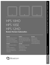 Boston Acoustics Horizon HPS 10HO Benutzerhandbuch