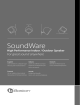 Boston Acoustics Indoor / Outdoor Speaker Benutzerhandbuch