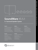 Boston Acoustics SoundWare XS 5.1 Benutzerhandbuch