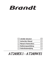 Groupe Brandt AT249WE1 Bedienungsanleitung