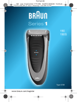 Braun series 1 190 s Benutzerhandbuch