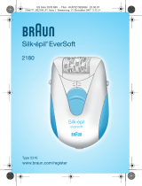 Braun 2180,  Silk-épil EverSoft Benutzerhandbuch