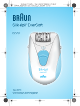 Braun 2270, Silk-épil EverSoft Benutzerhandbuch