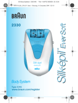 Braun 2330,  Silk-épil EverSoft,  Body System Benutzerhandbuch