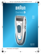 Braun 330, 320, Series 3 Benutzerhandbuch