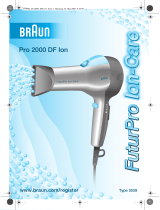 Braun Pro 2000 DF Ion Benutzerhandbuch