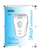 Braun 3880,  Silk-épil SoftPerfection Easy Start for Body & Face Benutzerhandbuch
