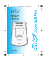 Braun EE1055, E1020, Silk-épil SuperSoft Benutzerhandbuch