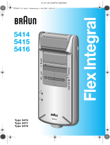 Braun 5414, 5415, 5416, FlexIntegral Benutzerhandbuch