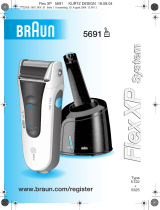 Braun 5691 flex xp system Benutzerhandbuch