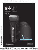 Braun 590cc-4, Series 5, limited black edition Benutzerhandbuch