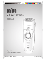 Braun SILK EPIL 7 XPRESSIVE PRO 7681 WET & DRY Benutzerhandbuch