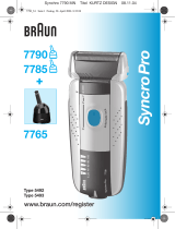Braun 7790 syncro pro system Benutzerhandbuch