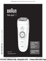 Braun Legs, Body & Face 7681 (plus) WD, Legs & Body 7281 WD, Silk-épil 7 Benutzerhandbuch