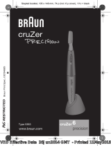Braun CruZer 6 Precision Benutzerhandbuch